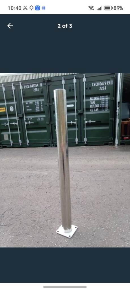 Stainless bollard 