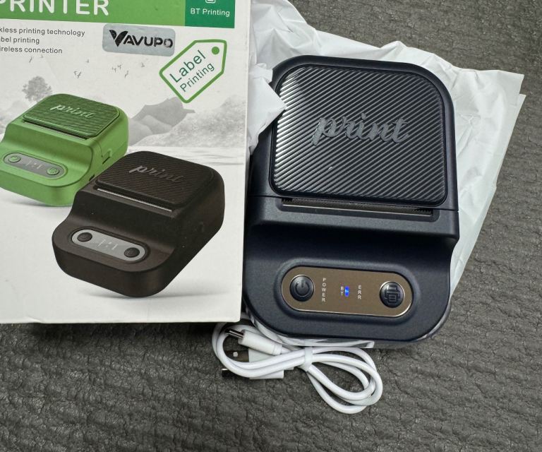 Mini Label Makers, Portable Thermal Sticker Printer