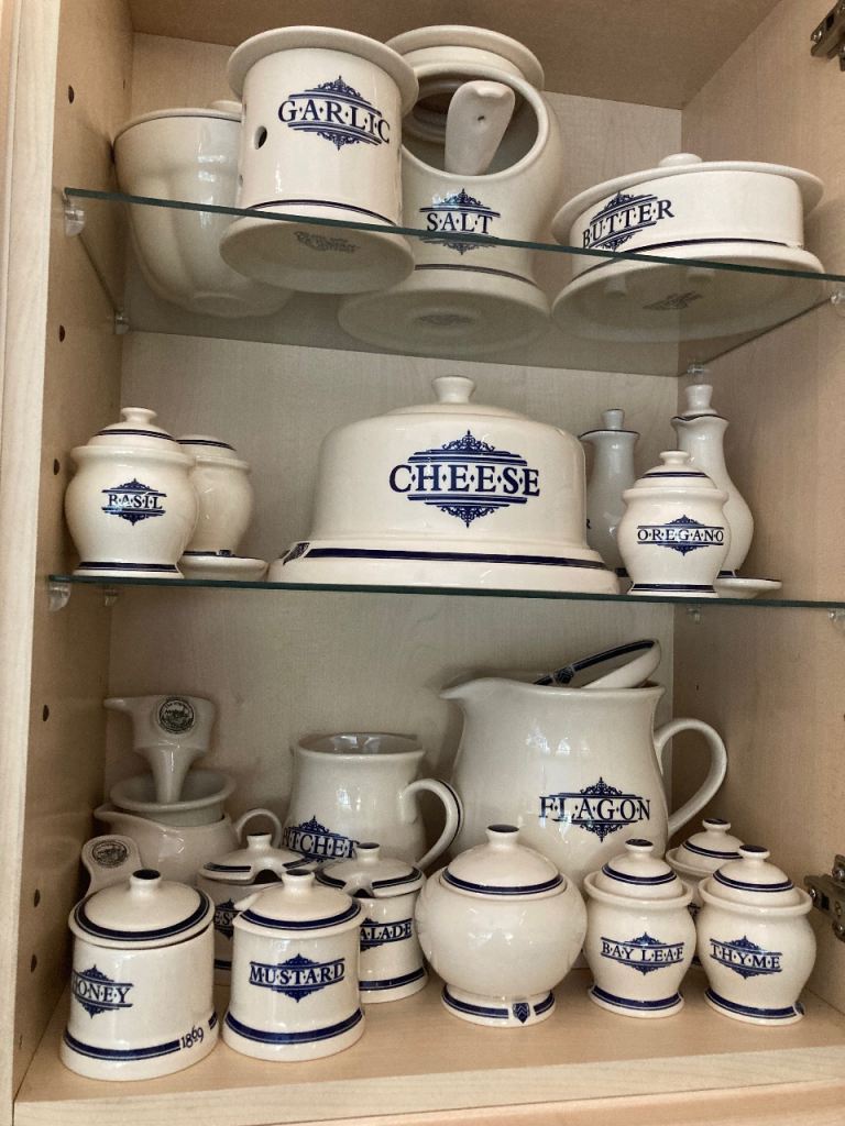 The Victorian 1869 ceramic Kitchenware