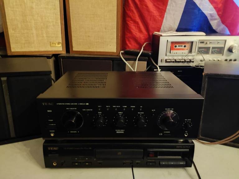 TEAC A-R650 MKII Integrated Amplifier Black-fully tested 100 %  