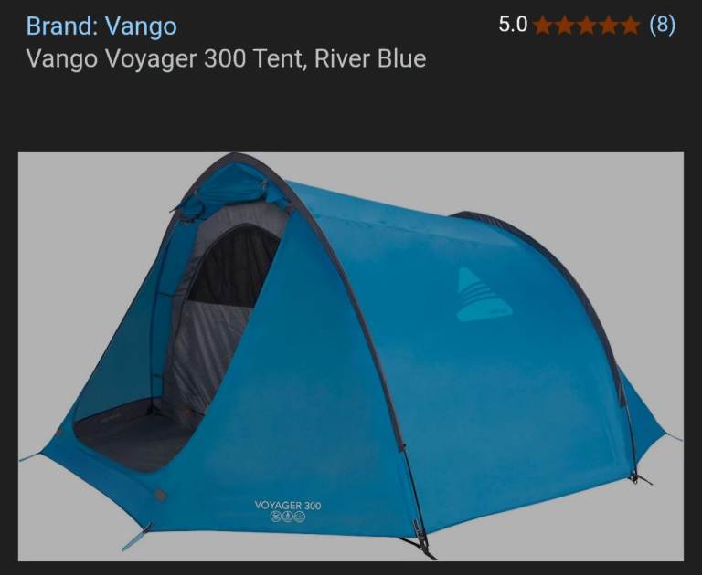 Vango Voyager 300 - 3 man tent