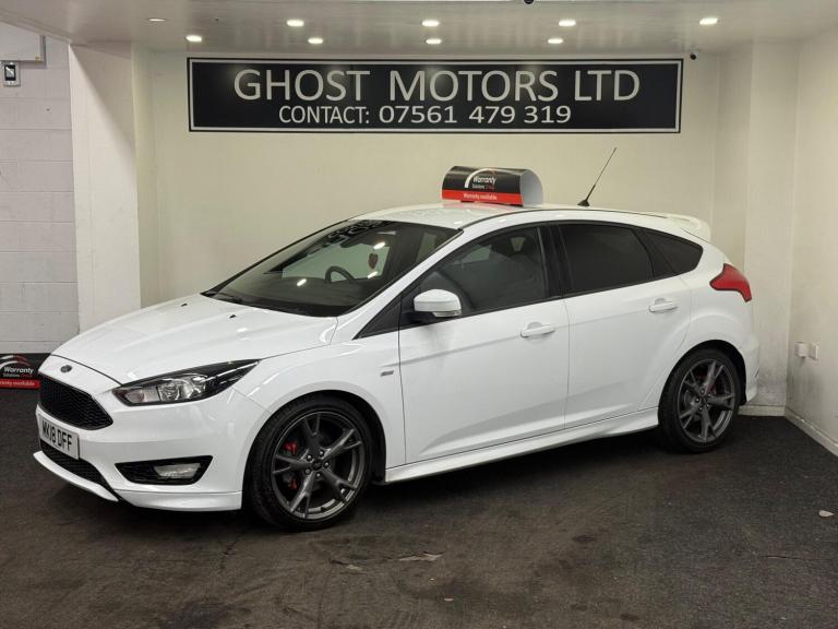 2018 Ford Focus 1.0 EcoBoost 140 ST-Line X 5dr HATCHBACK PETROL Manual