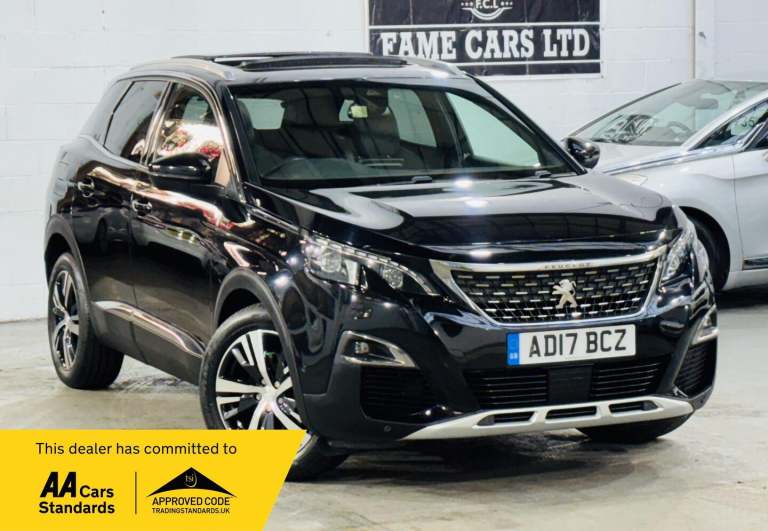 2017 Peugeot 3008 1.6 BlueHDi GT Line EAT Euro 6 (s/s) 5dr HATCHBACK Diesel Automatic