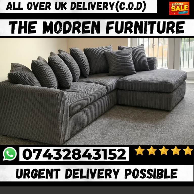 Luxury Quality Sofas with Guaranteed Next-Day Delivery
