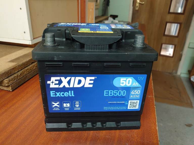 Exide EB500 Car Battery Type 012 / 079