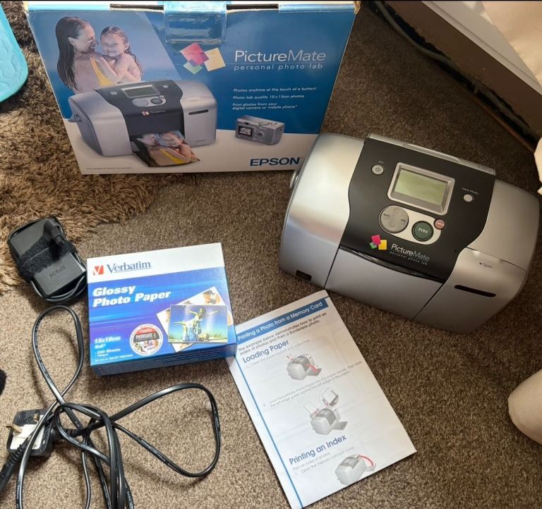 Epson PictureMate Personal Photo Lab Printer with Paper