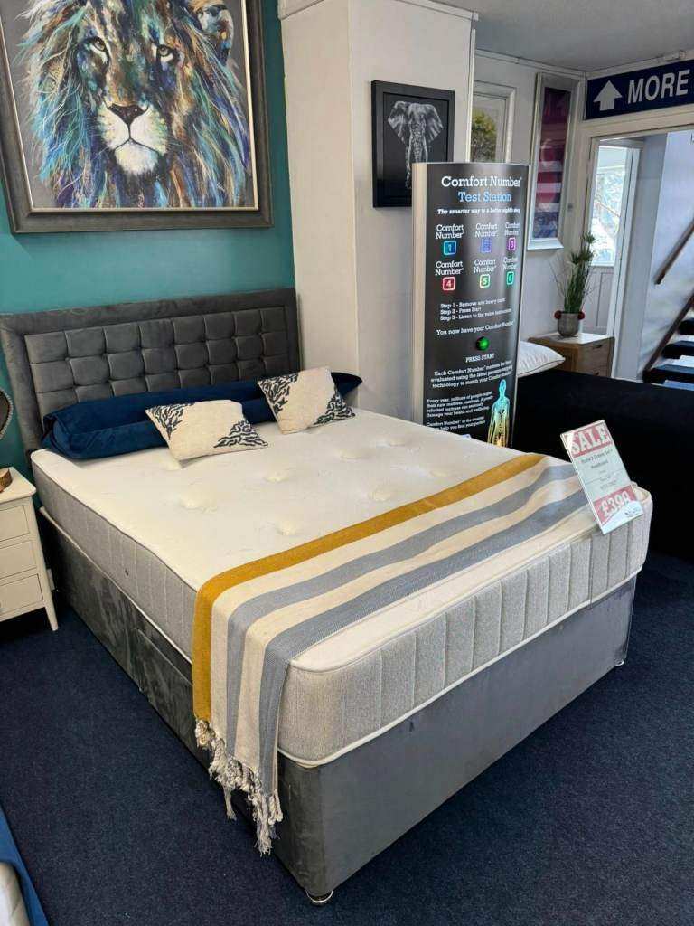 🚛NEW King Size Divan Bed With Mattress ~ free Home Delivery TODAY DELIVERY order Now C O D