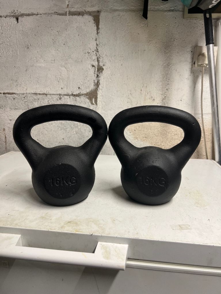 16 Kg Kettlebell x 2