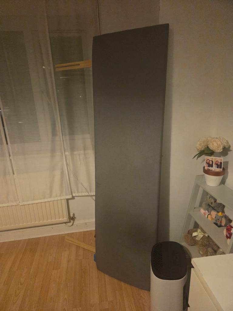 Super King Grey Headboard 