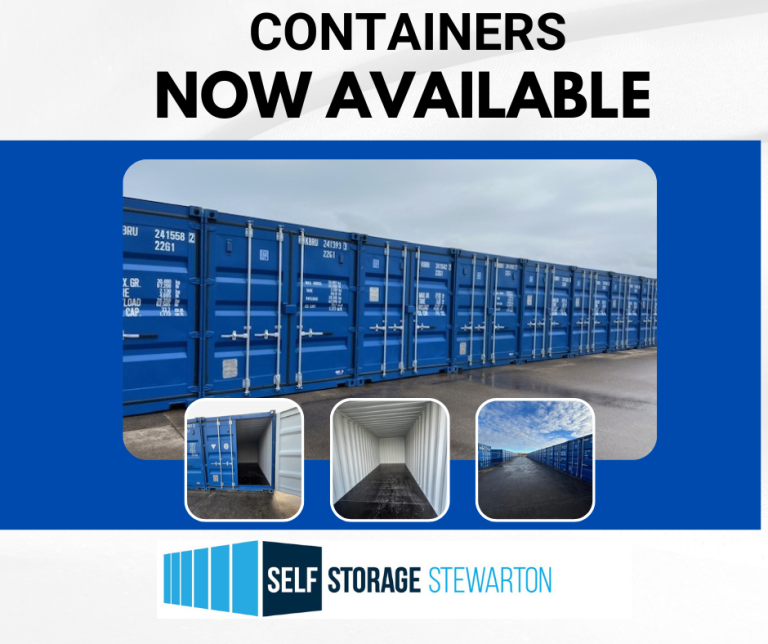 Secure Container Rental - Stewarton - Ayrshire