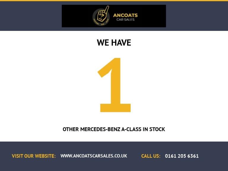 2014 Mercedes-Benz A-Class A200 [2.1] CDI Sport 5dr Auto HATCHBACK DIESEL Automatic
