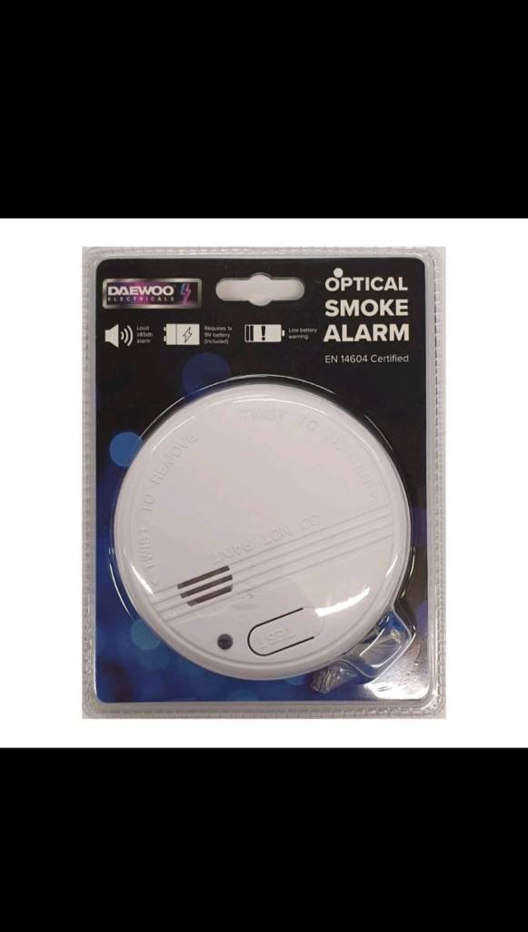 Daewoo optical smoke alarm 