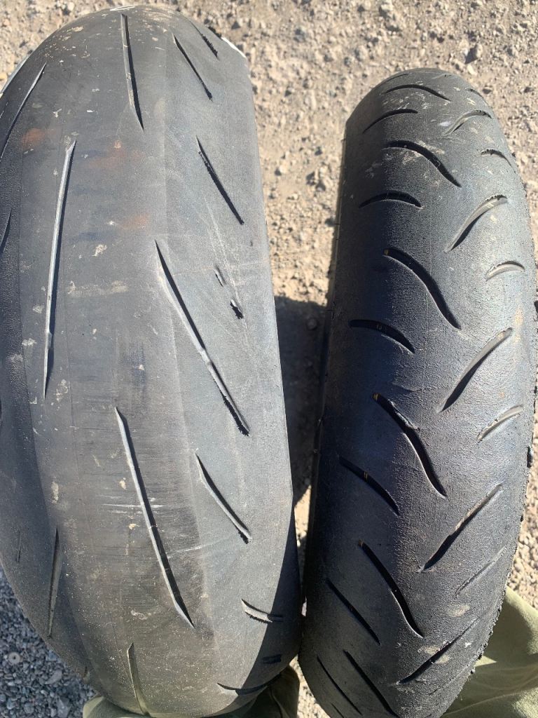 Bridgestone battlax hyper sport tyres 