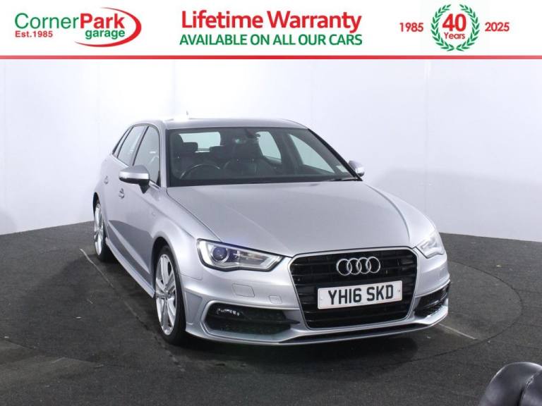 2016 Audi A3 2.0 TDI S line Sportback 5dr Diesel S Tronic Euro 6 (s/s) (Nav) (150 ps) Hatchback D...