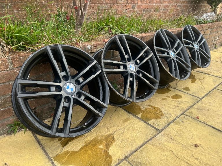 18 inch bmw m150/240i shadow edition staggered alloys 
