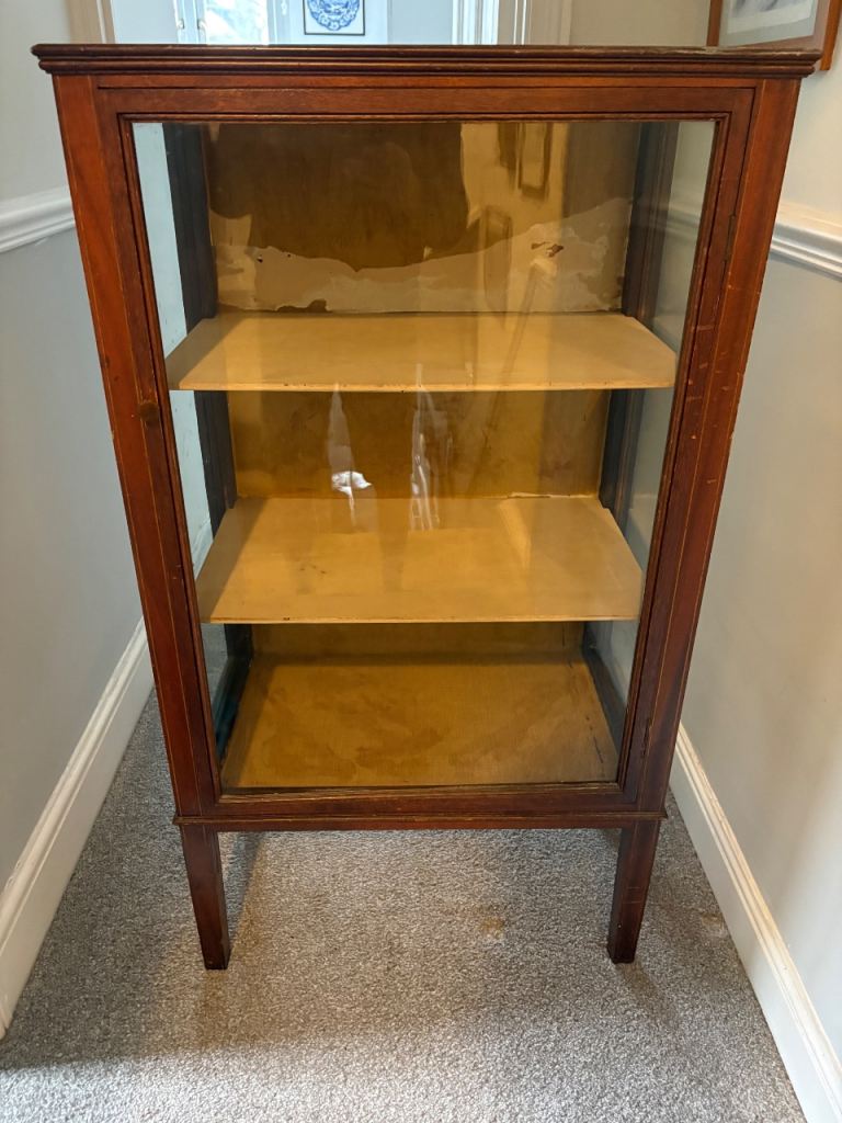 glass display cabinet