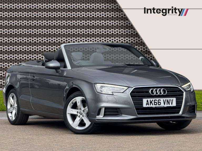2016 Audi A3 1.4 TFSI Sport 2dr CONVERTIBLE PETROL Manual