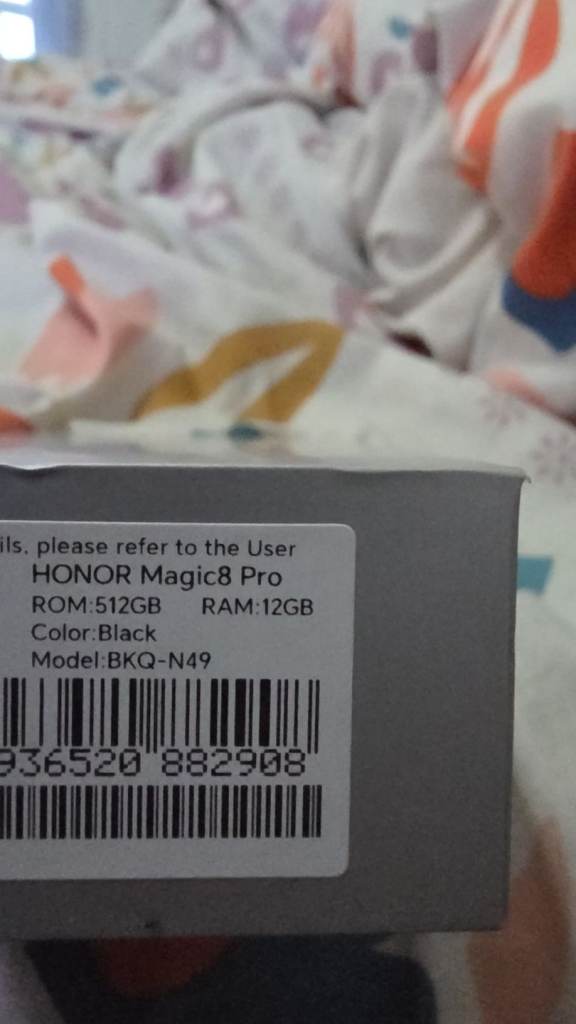 Honor Magic8 Pro 512GB Black Boxed Sealed Unlocked 