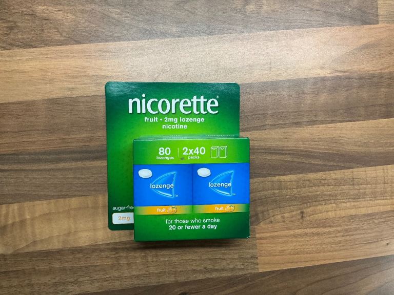 Nicorette 2mg fruit lozenges