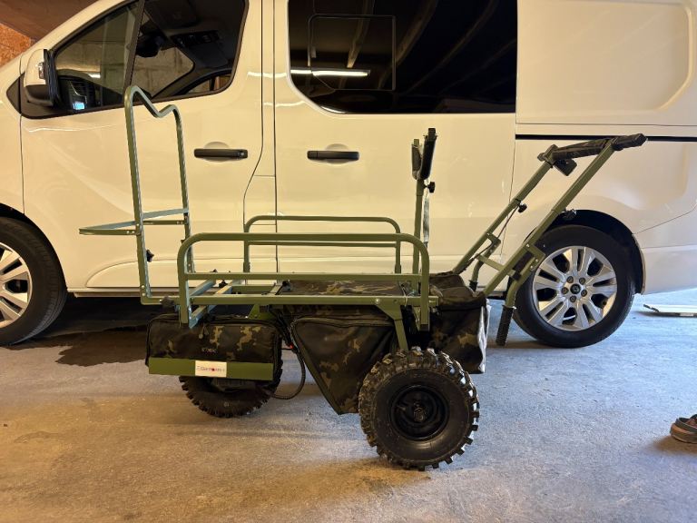 Tri porter power barrow. 