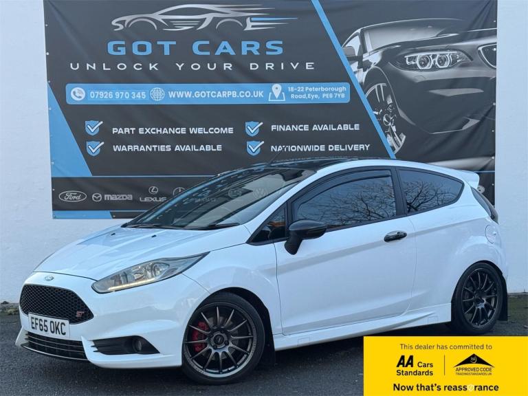 2015 Ford Fiesta 1.6T EcoBoost ST-3 Euro 6 3dr HATCHBACK Petrol Manual