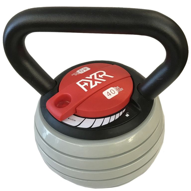 image for FXR SPORTS 20LB / 40LB ADJUSTABLE KETTLEBELL