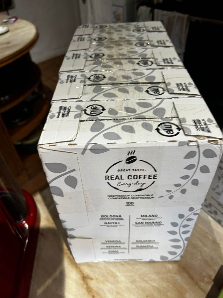 nespresso coffee capsules
