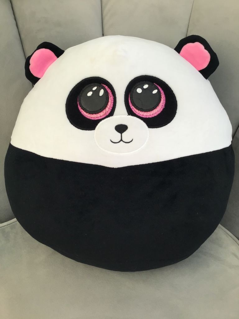 Ty Large 10” Panda ‘Squish-A-Boo’, “Bamboo”