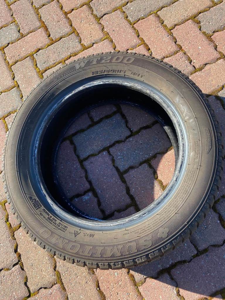 Six 185/60 R15 84H tyres in vgc for £60