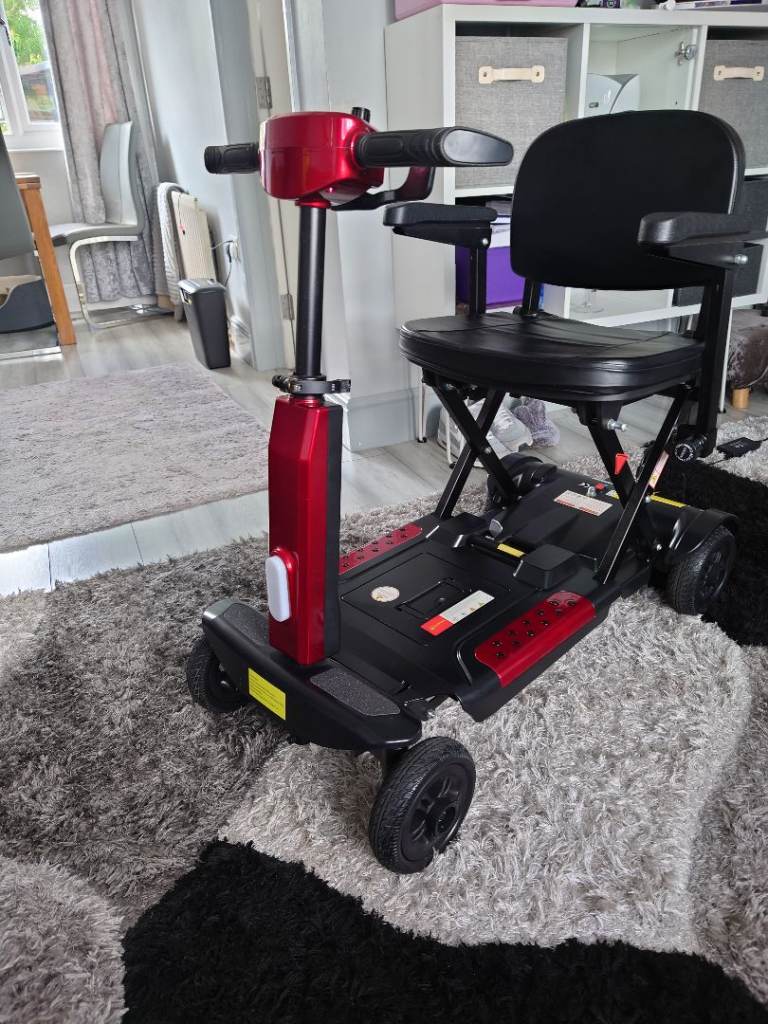 Mobility scooter is new