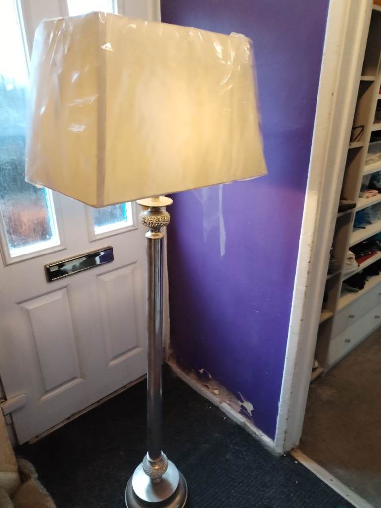 Chrome Floor Lamp 