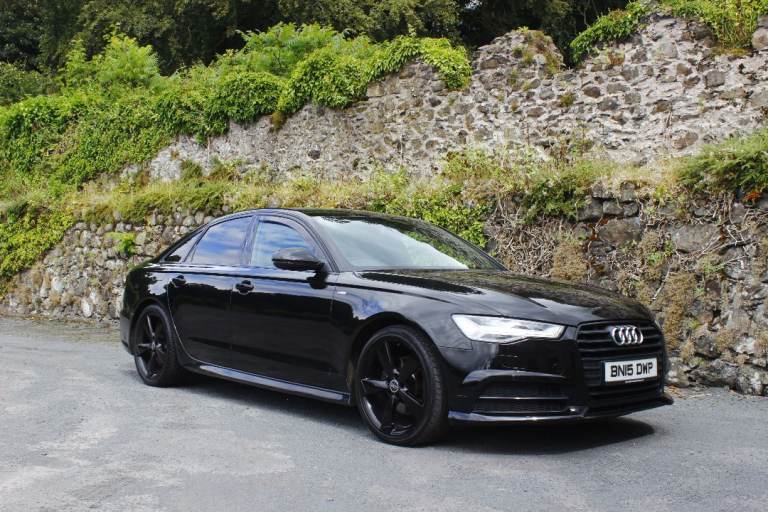 2015 AUDI A6 S-LINE BLACK EDITION TDI ULTRA SA