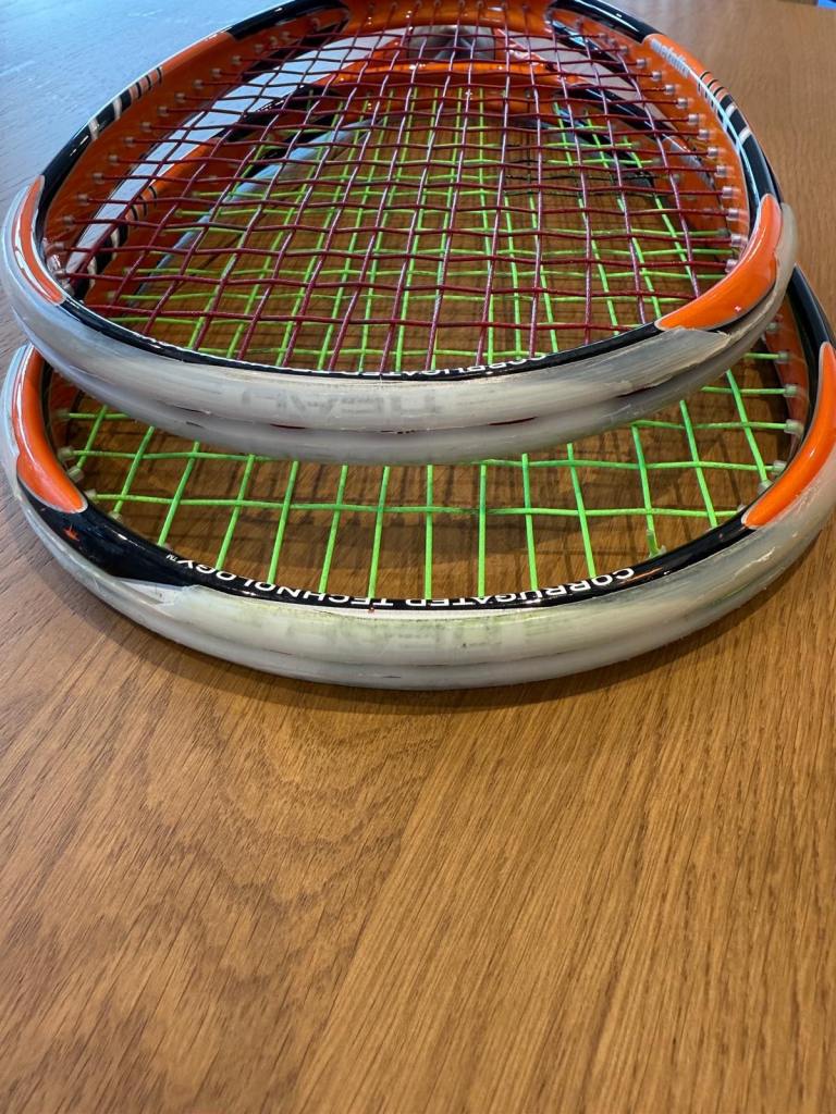 Head Xenon 135 CT Squash Rackets x2 - 135g - Used
