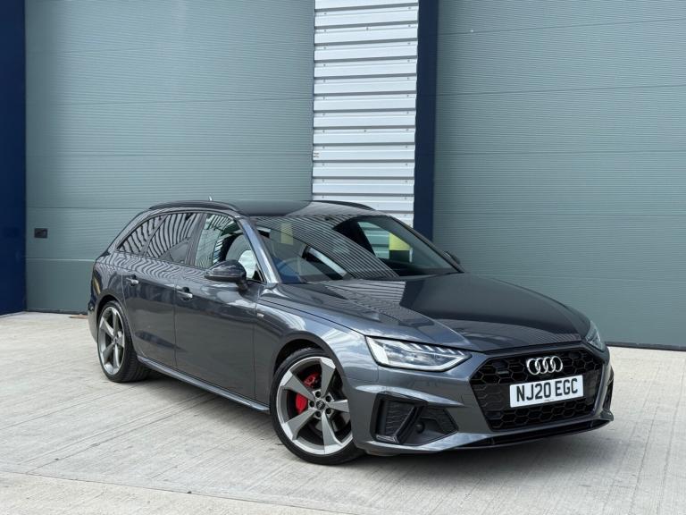 2020 [20] AUDI A4 2.0 DIESEL 40 BLACK EDITION AVANT S TRONIC QUATTRO GREY ULEZ