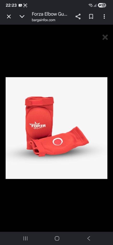 NEW muay thai MMA elbow pad protector martial arts 
