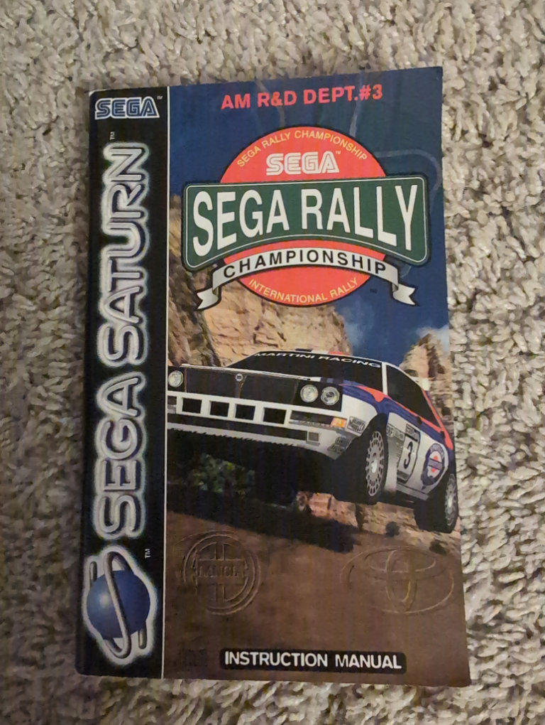 Sega rally championship international rally manual