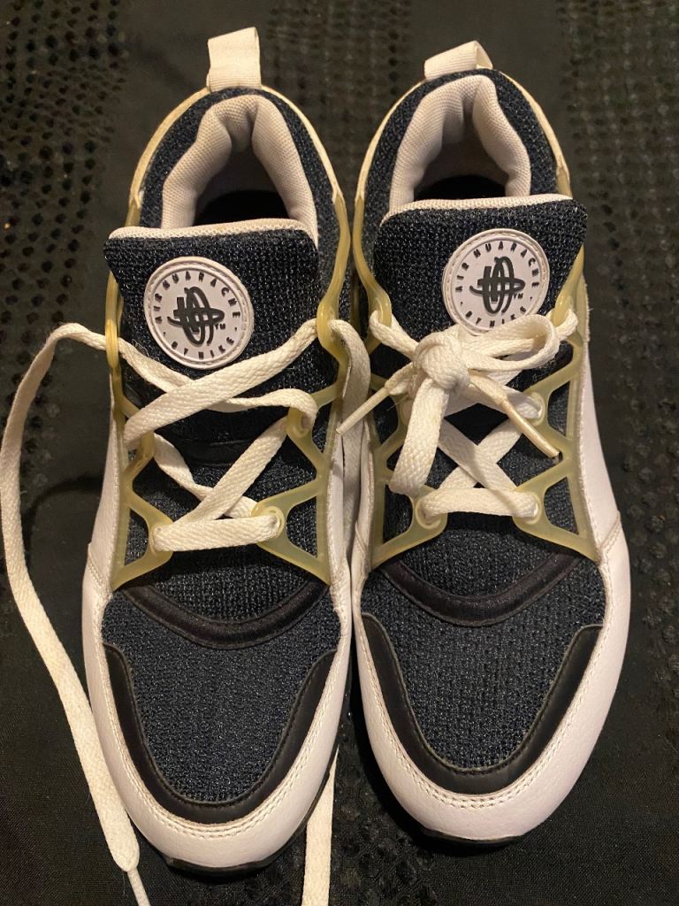 Nike Huarache Trainers - Black and White, Good Condition