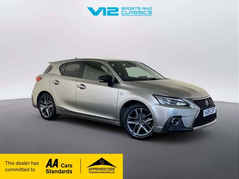 2019 Lexus CT 200h 1.8 F-Sport 5dr CVT HATCHBACK PETROL/ELECTRIC Automatic