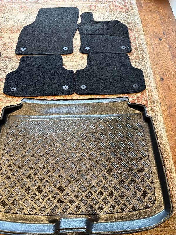 Audi A3 Full Set of Car Mats and Boot Liner