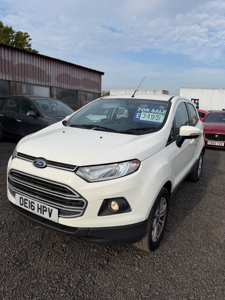 2016 Ford Ecosport 1.0 EcoBoost Zetec 5dr HATCHBACK Petrol Manual