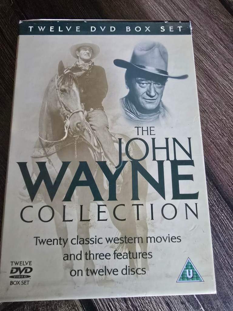 John Wayne Collection Dvd Boxset 