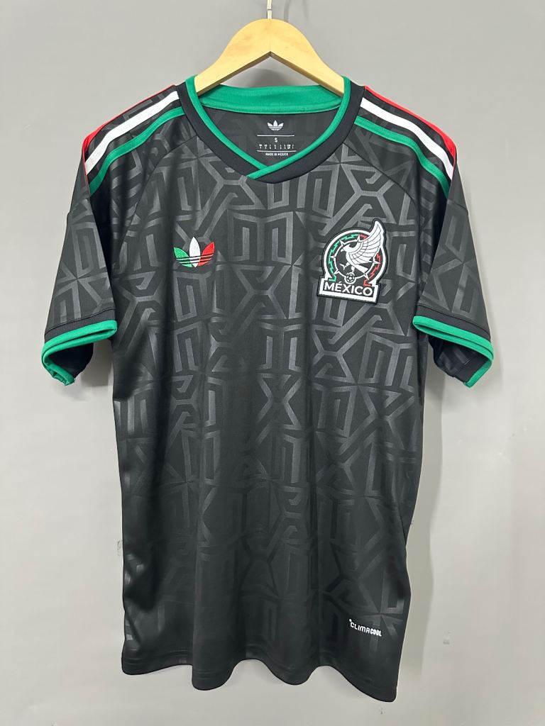 Adidas Mexico Home Football Shirt – Black, New
