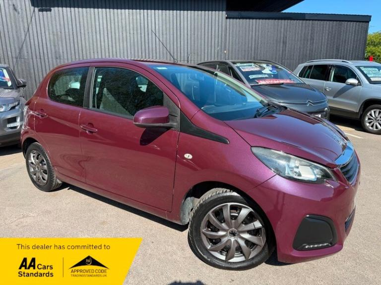 Peugeot 108 ACTIVE ONLY 25540 MILES, SERVICE HISTORY, CRUISE CONTROL, AIR CON