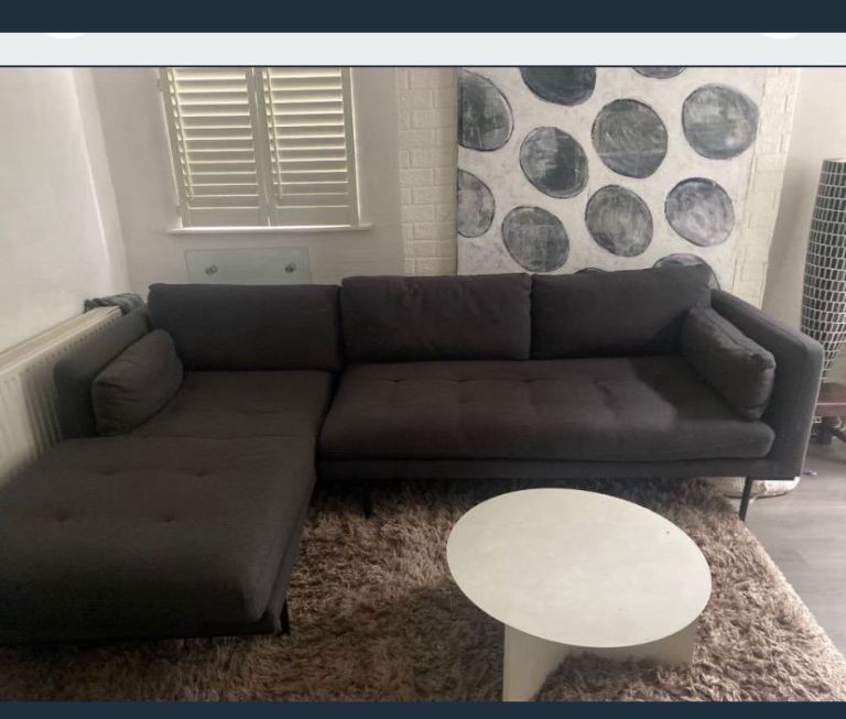 MADE L SHAPE SOFA 190x160  and rug 