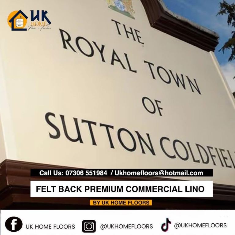Low cost felt back commercial Lino 