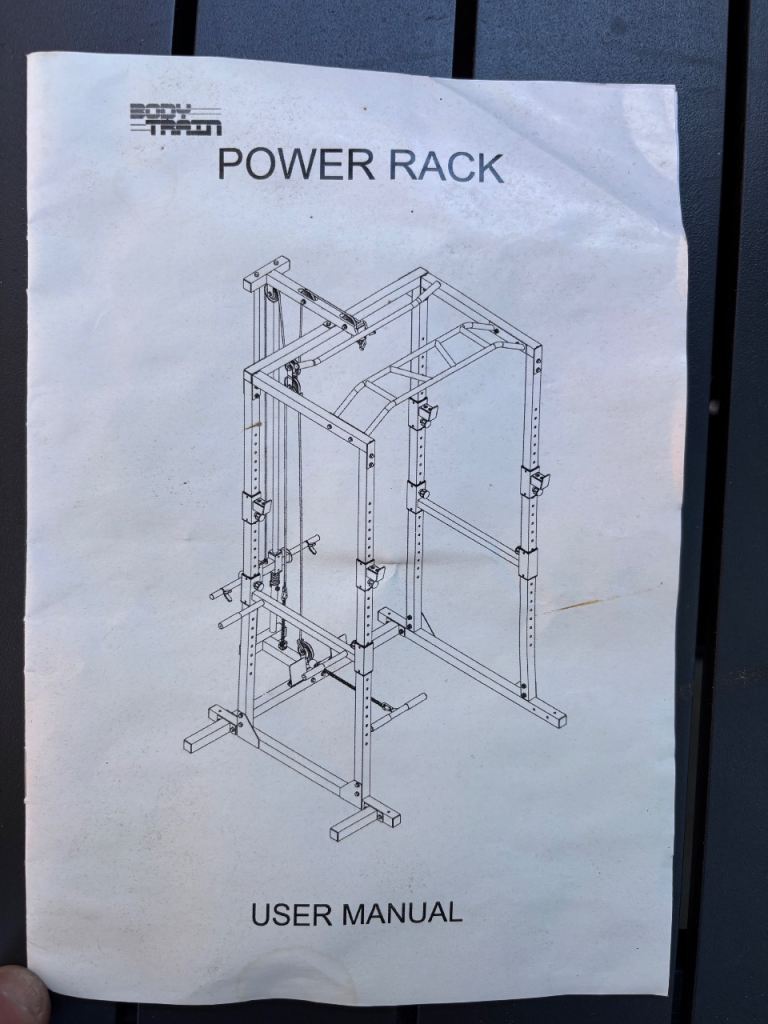 BODY TRAIN Power Rack and Bench