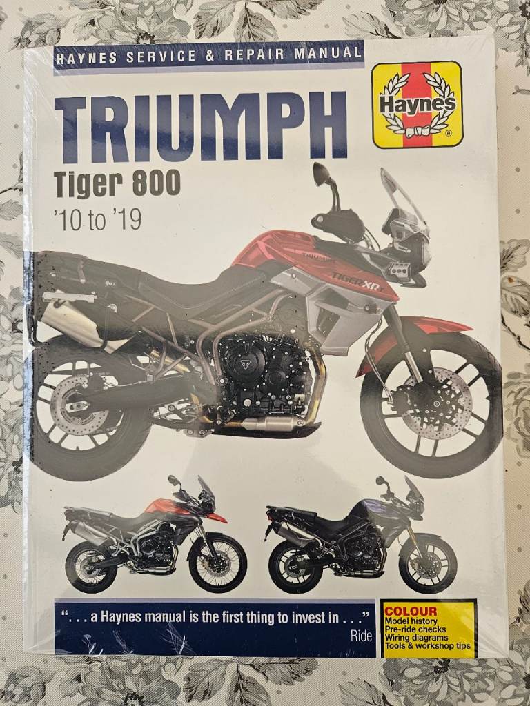 Triumph Tiger 800 Haynes workshop manual