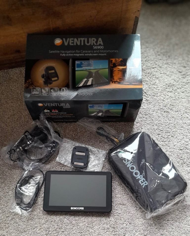 Snooper S6900 Ventura SatNav GPS Caravan Motorhome Navigation Edition