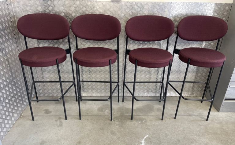 image for Verpan Series 430 Bar Stool - 75cm Bar Stool x4 - RRP £3,412