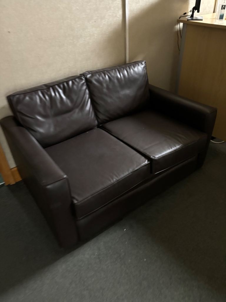 Double sofa and 1 armchair £125 for the lot 